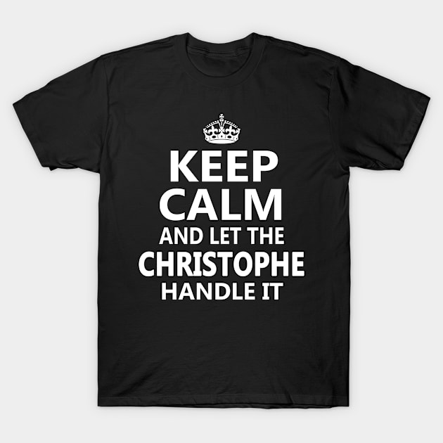 CHRISTOPHE T-Shirt by dalyibbie